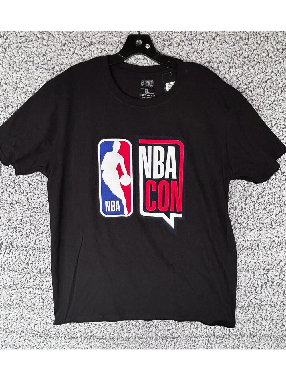 Sacramento Kings Men’s Size Large NBA con Black T Shirt. NWT